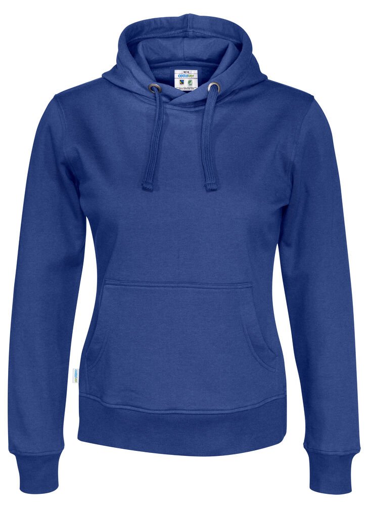 HOODIE LADY - GOTS GECERTIFICEERD — Koninklijk Blauw