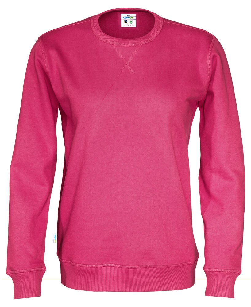 SWEATER CREW NECK UNISEX - GOTS GECERTIFICEERD — Kersrood