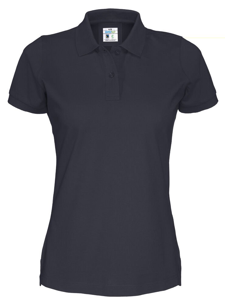 POLO PIQUE LADY - GOTS GECERTIFICEERD — Marine