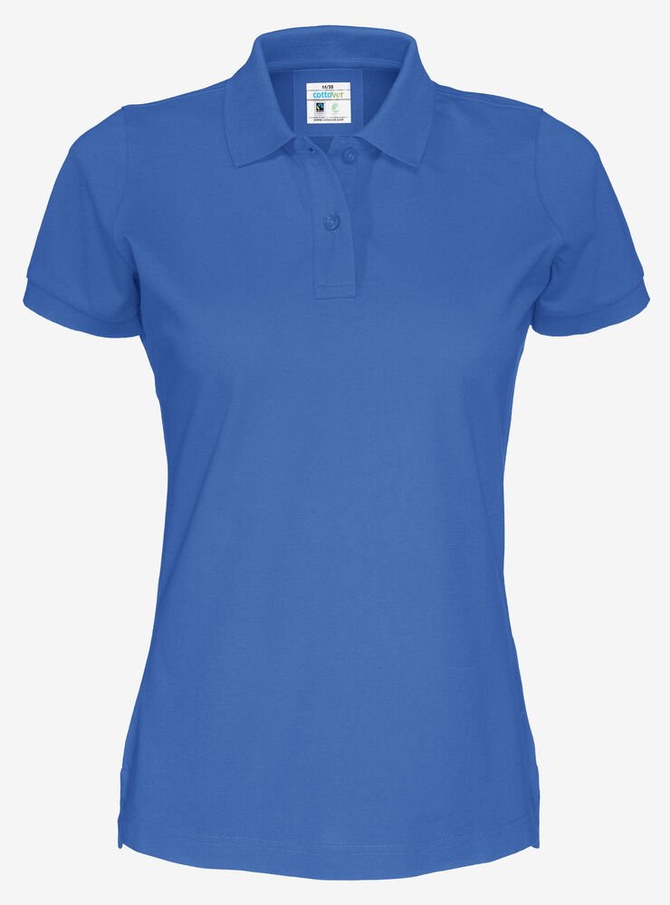 POLO PIQUE LADY - GOTS GECERTIFICEERD — Koninklijk Blauw