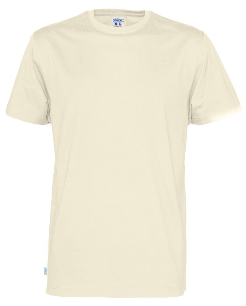 T-SHIRT MAN - GOTS GECERTIFICEERD — Gebroken Wit