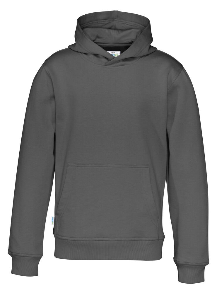 HOODIE KID - GOTS GECERTIFICEERD — Antraciet