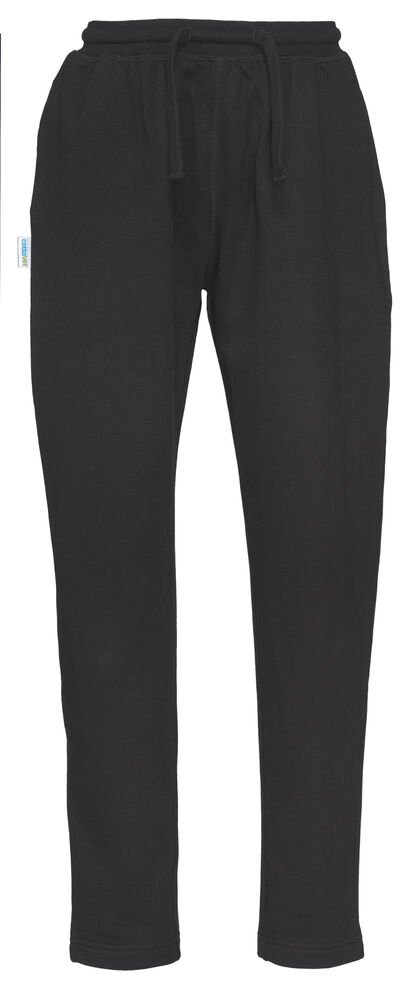 SWEAT PANTS KID - GOTS GECERTIFICEERD — Zwart