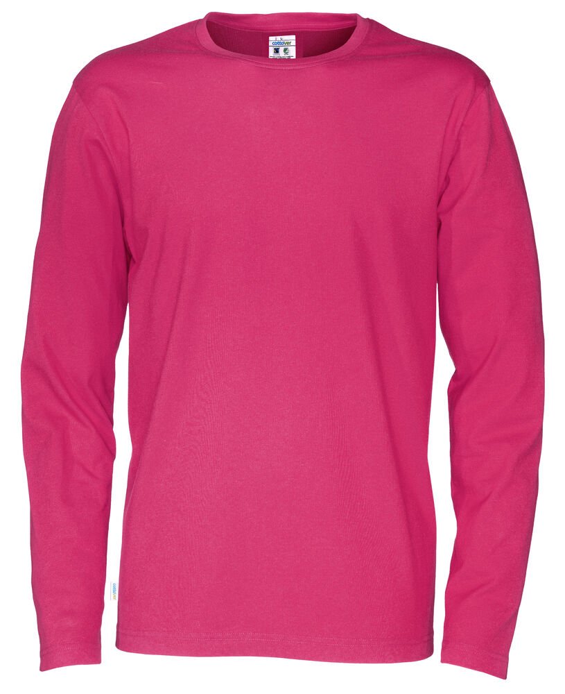 T-SHIRT LONG SLEEVE MAN - GOTS GECERTIFICEERD — Kersrood