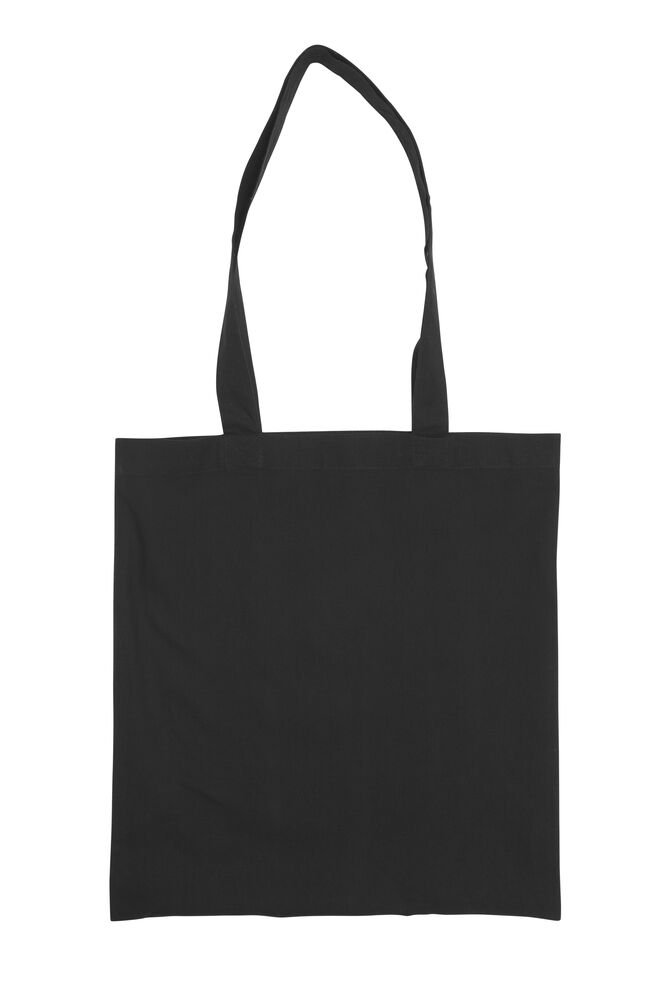 TOTE BAG - GOTS GECERTIFICEERD — Zwart