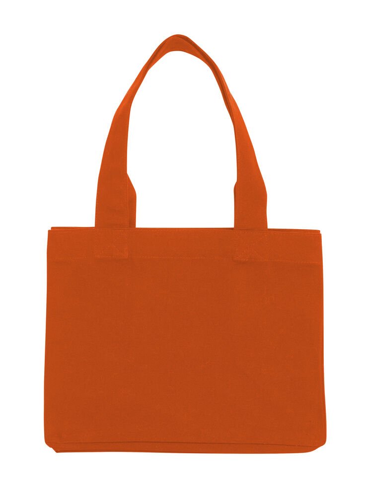 TOTE BAG HEAVY SMALL - GOTS GECERTIFICEERD — Oranje