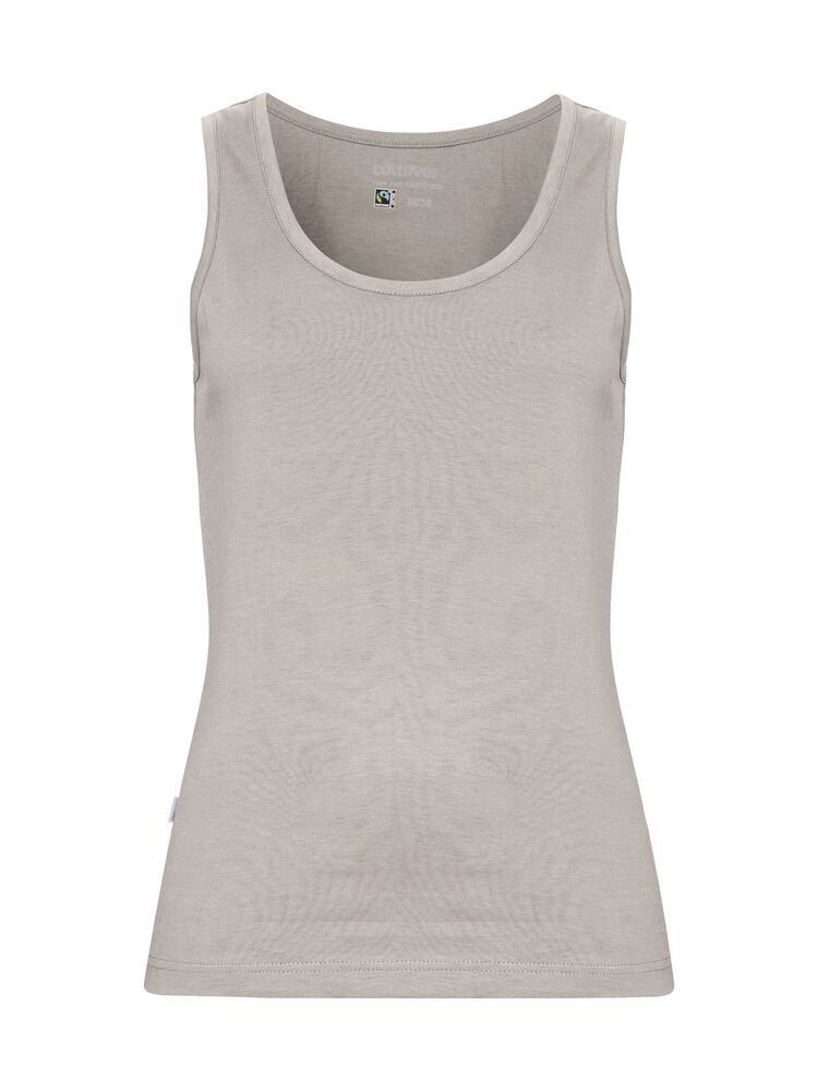 Tanktop Lady Top dames — Donker Zand
