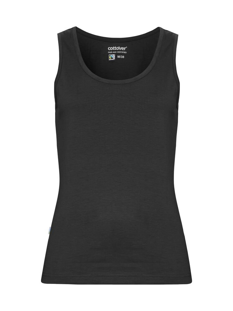 Tanktop Lady Top dames — Zwart