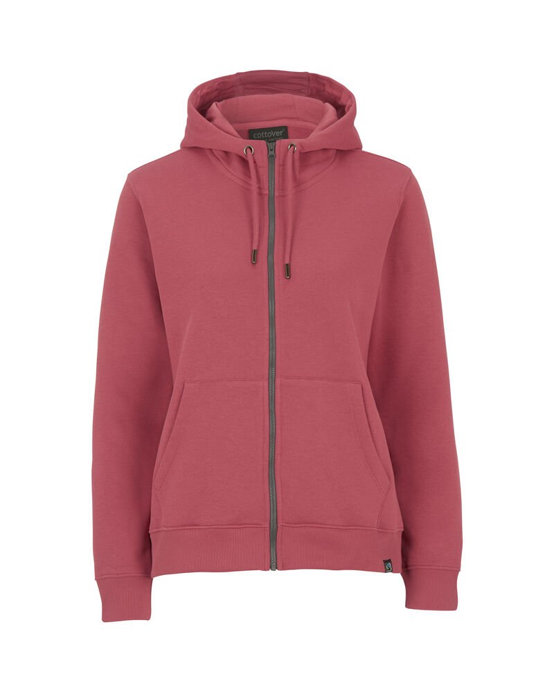 KEY FZ HOOD LADY — Vintage Rood