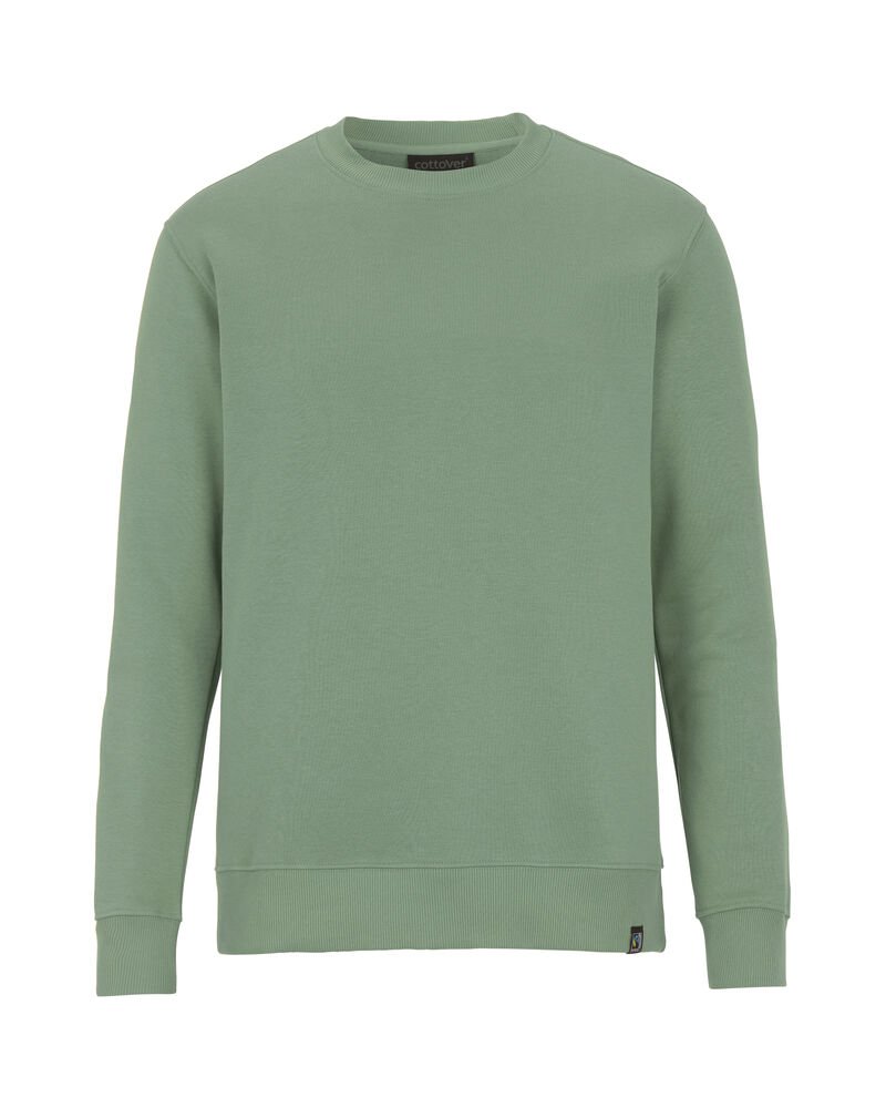 Key Crew Neck Unisex Sweatshirt — Vintage Groen