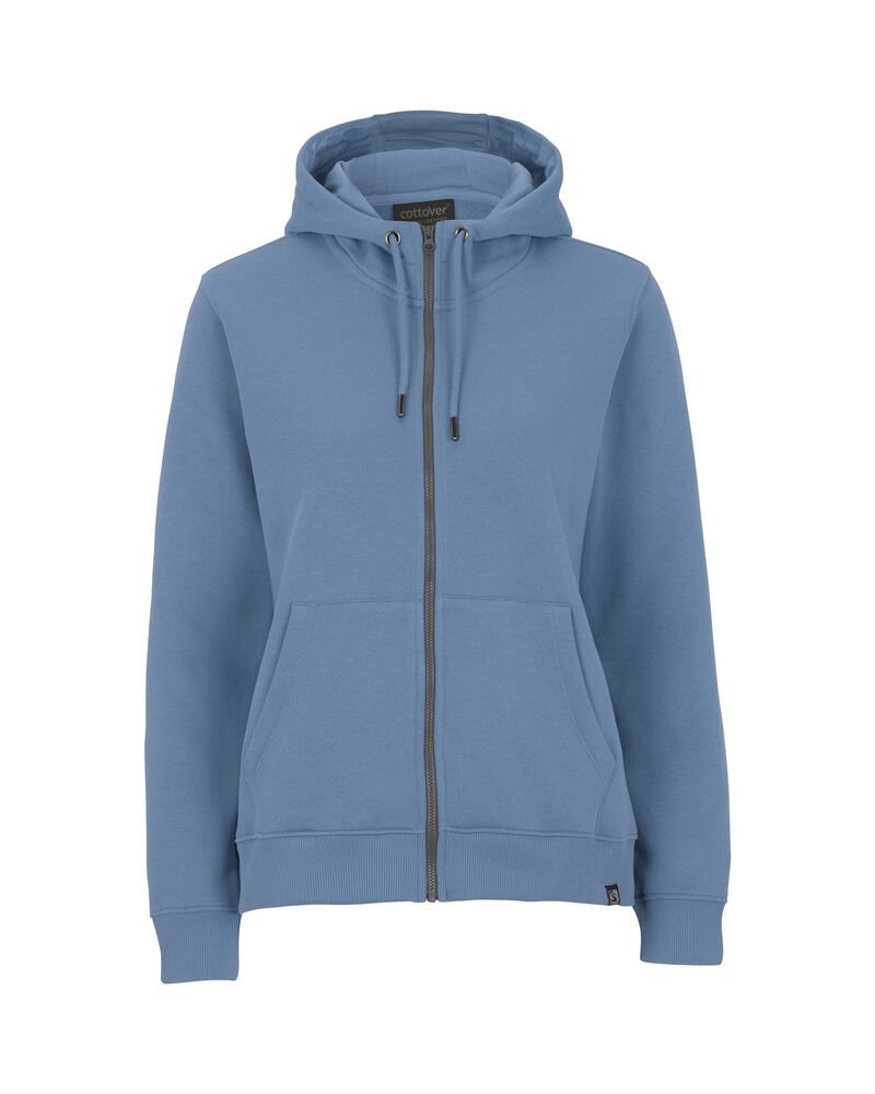 KEY FZ HOOD LADY — Vintage Blauw