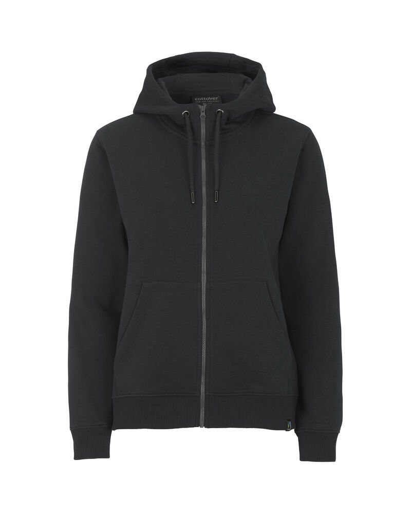 KEY FZ HOOD LADY — Zwart