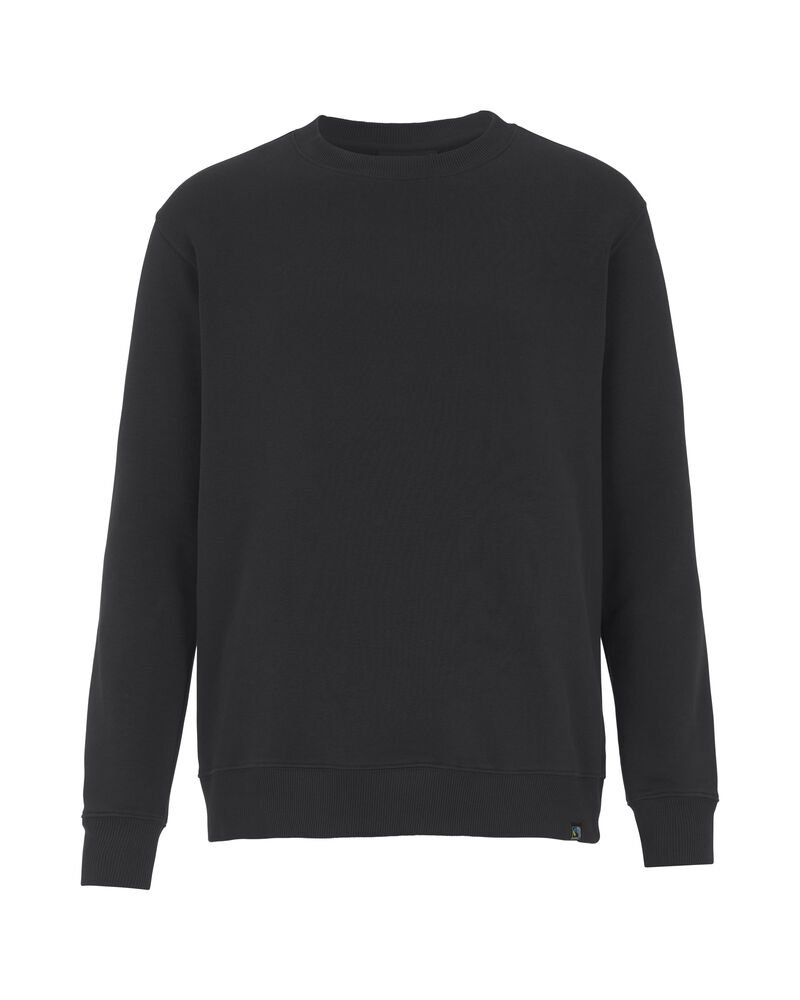 Key Crew Neck Unisex Sweatshirt — Zwart