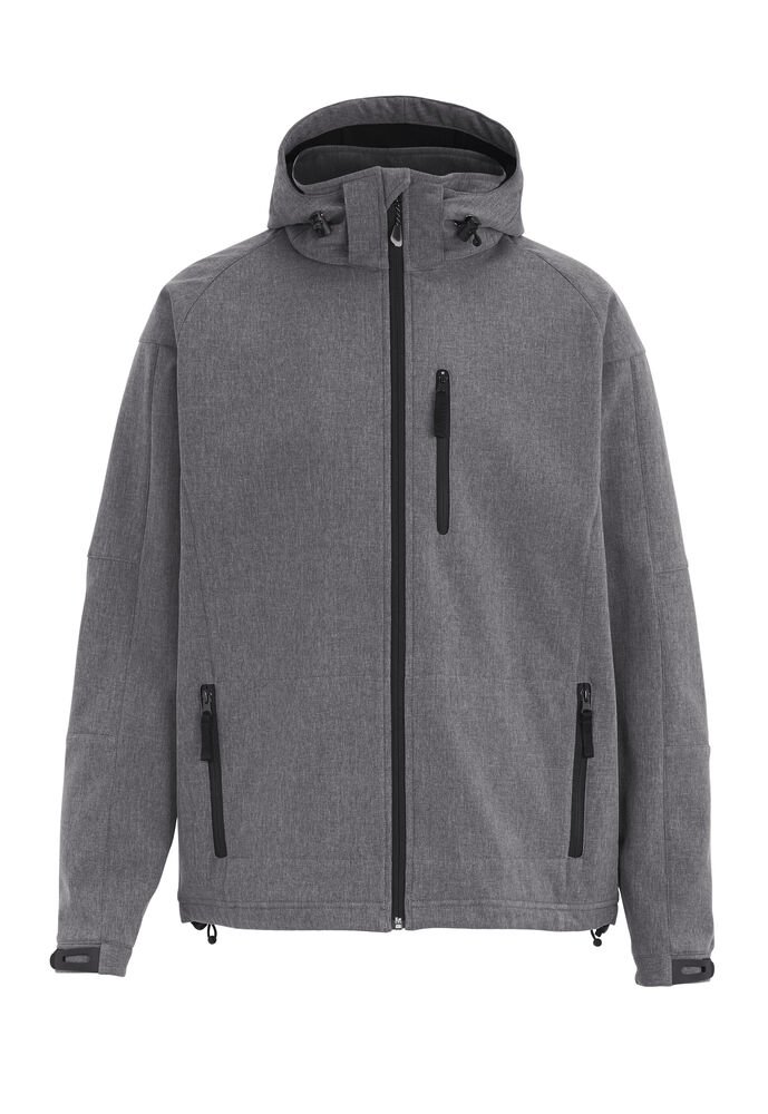 SOFTSHELL TULSA — Donker Grijs Mêlée