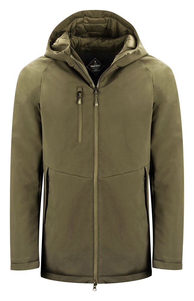 Winchester Winterjas Heren — Mosgroen