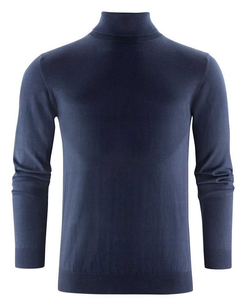 Ashland Turtle Gebreide Sweater Heren — Marine