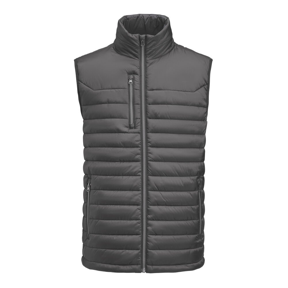Meadows Vest Bodywarmer Heren — Staalgrijs