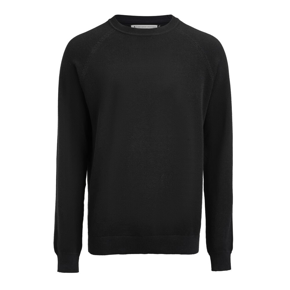 Ashland Casual Gebreide Sweater Heren — Zwart