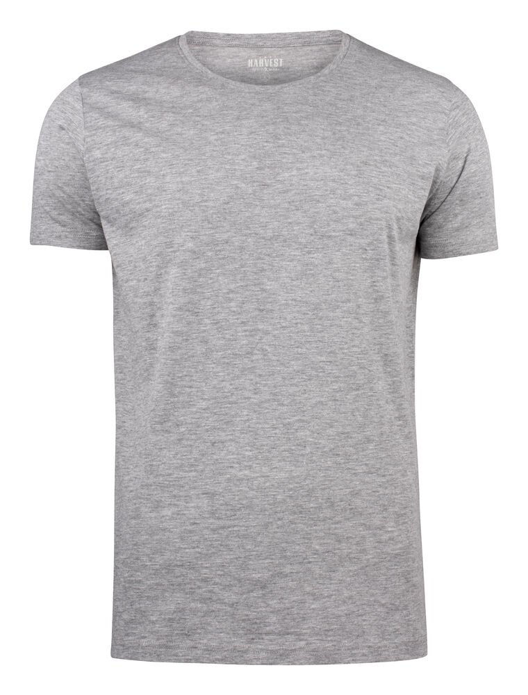 Twoville T-Shirt Heren — Grijs Mêlée