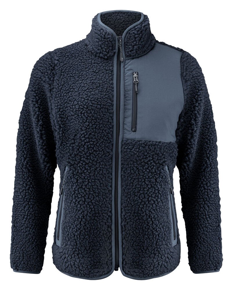 Kingsley Fleece Jas Dames — Marine