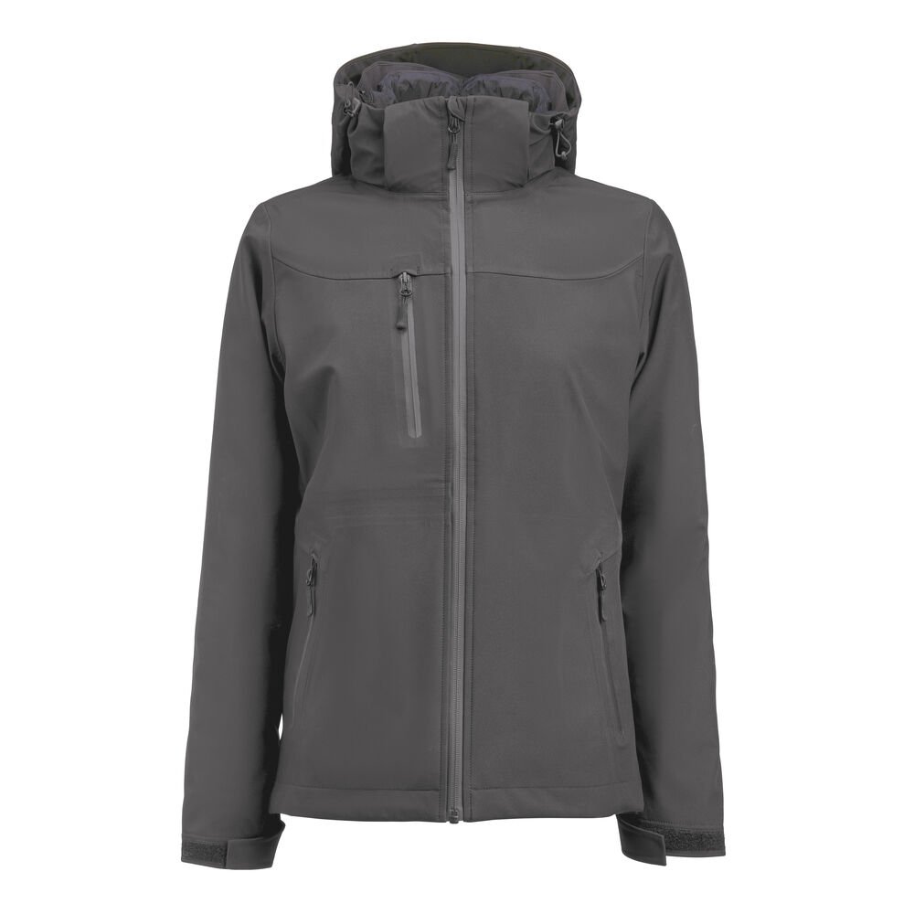 Pinnacles Jas Dames — Staalgrijs