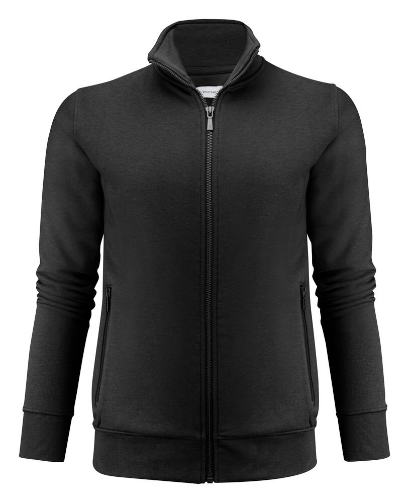 Melville Heights Sweater Volledige Rits Dames — Zwart