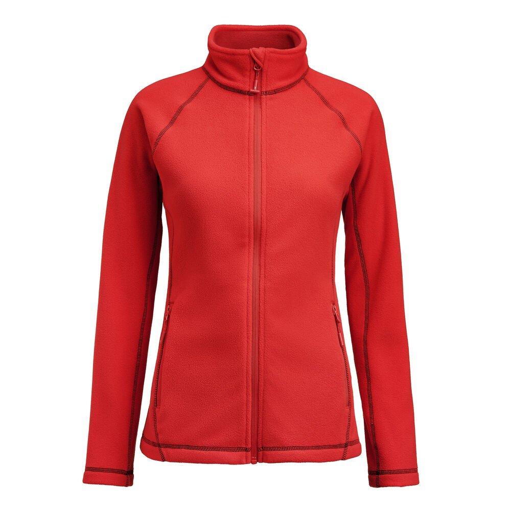 Zion Fleece Dames — Rood