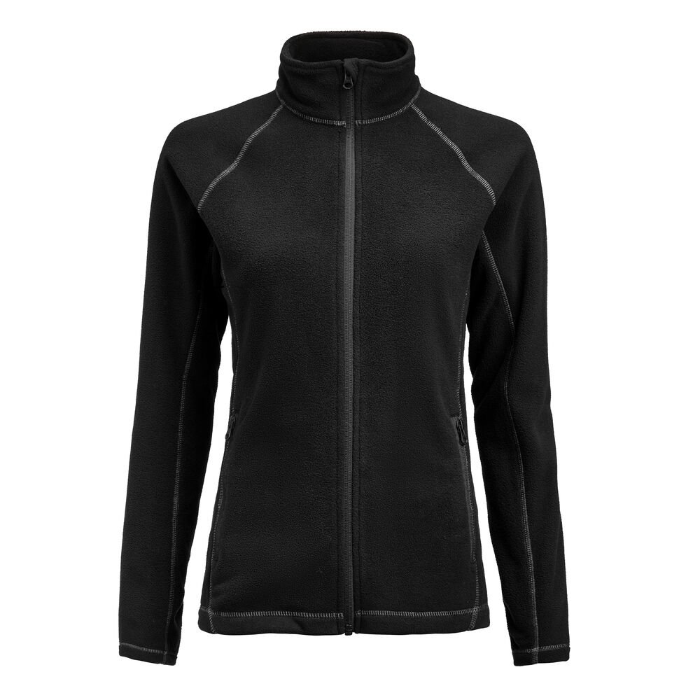 Zion Fleece Dames — Zwart
