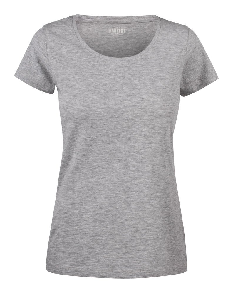 Twoville T-Shirt Dames — Grijs Mêlée