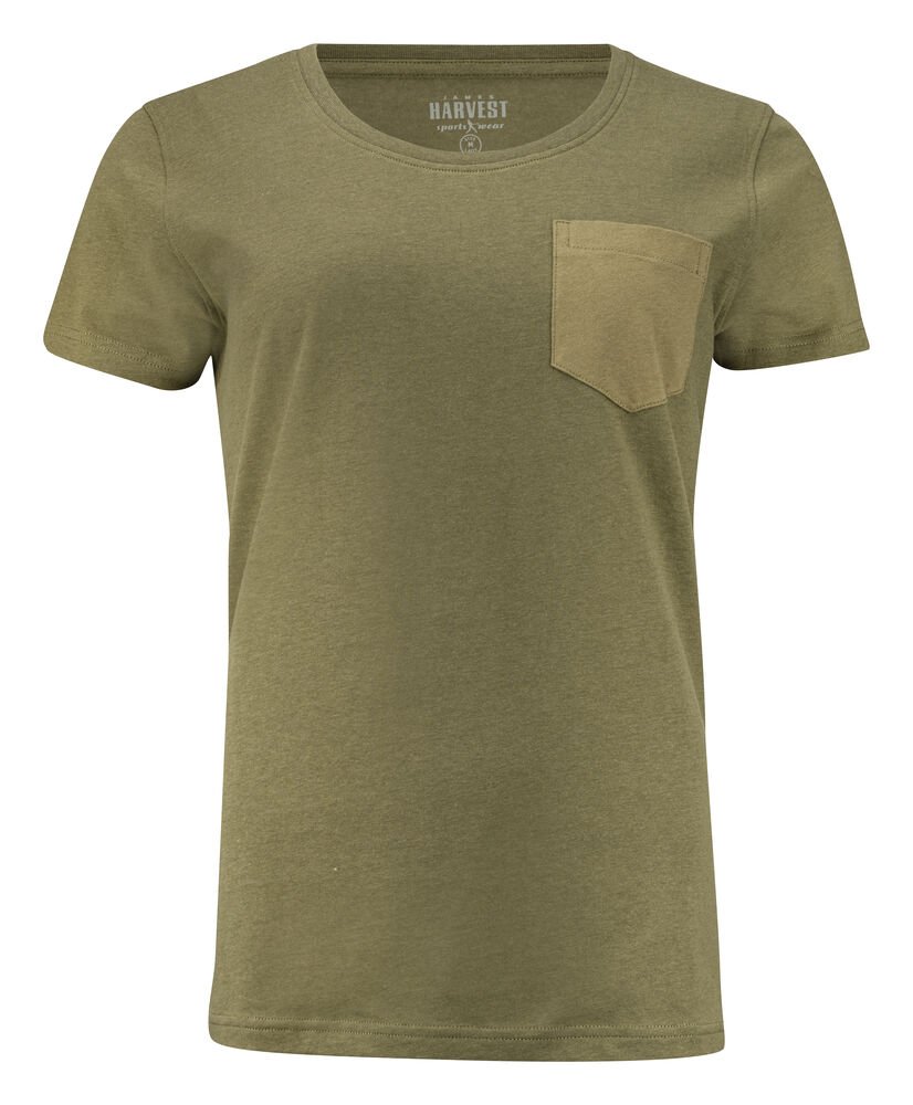 Walcott T-Shirt Dames — Mosgroen
