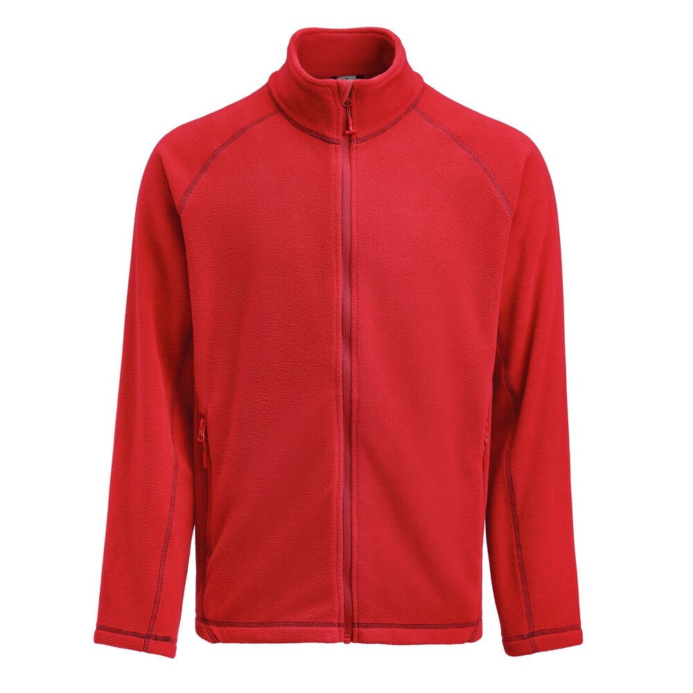 Zion Fleece Heren — Rood