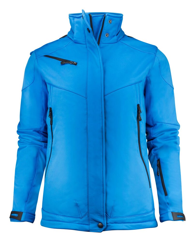 Skeleton Softshell Jas Dames — Oceaan Blauw