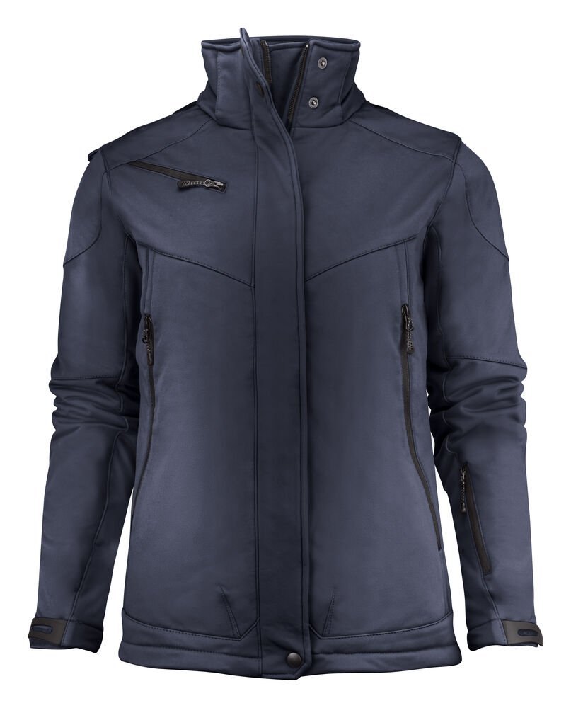 Skeleton Softshell Jas Dames — Marine