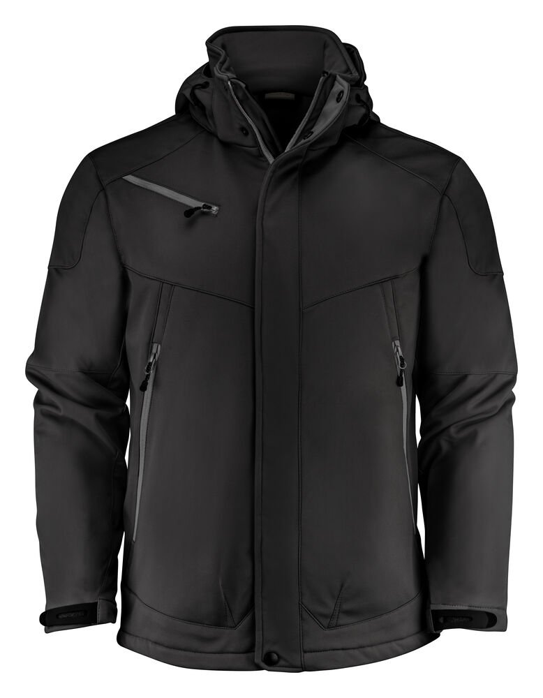 Skeleton Softshell Jas Heren — Zwart