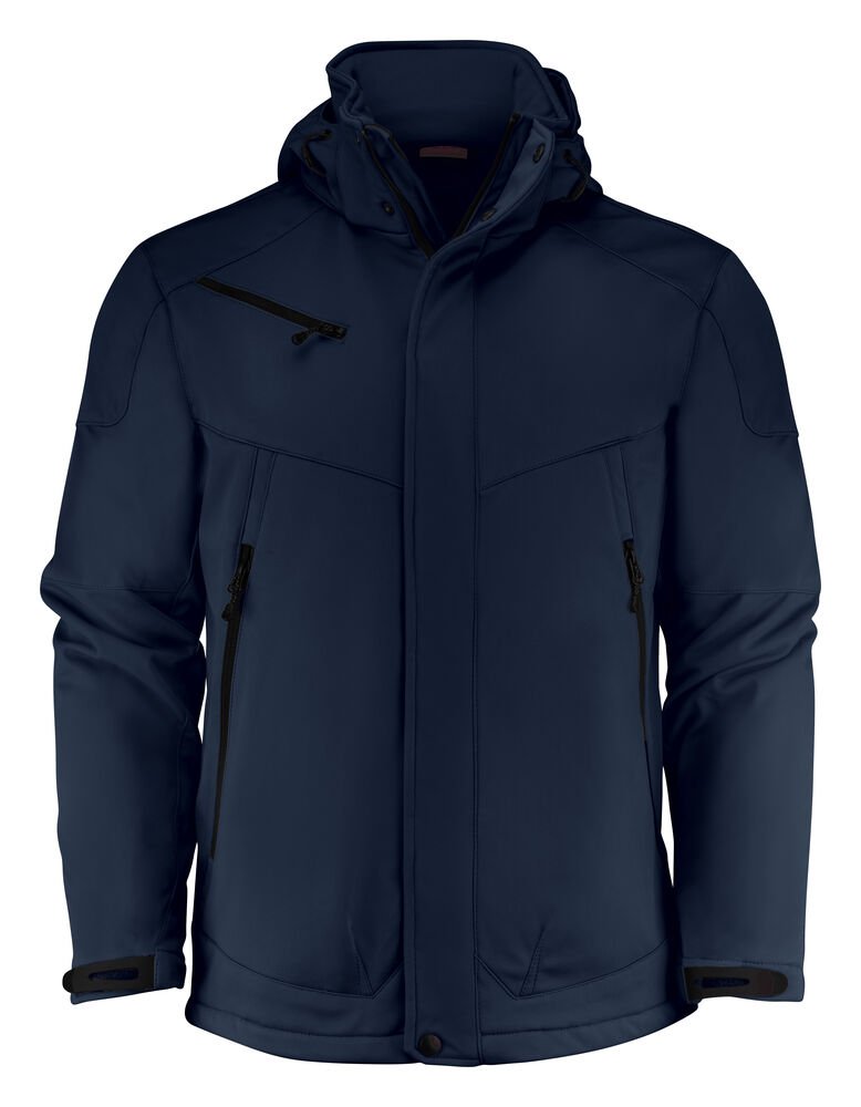 Skeleton Softshell Jas Heren — Donker Marine