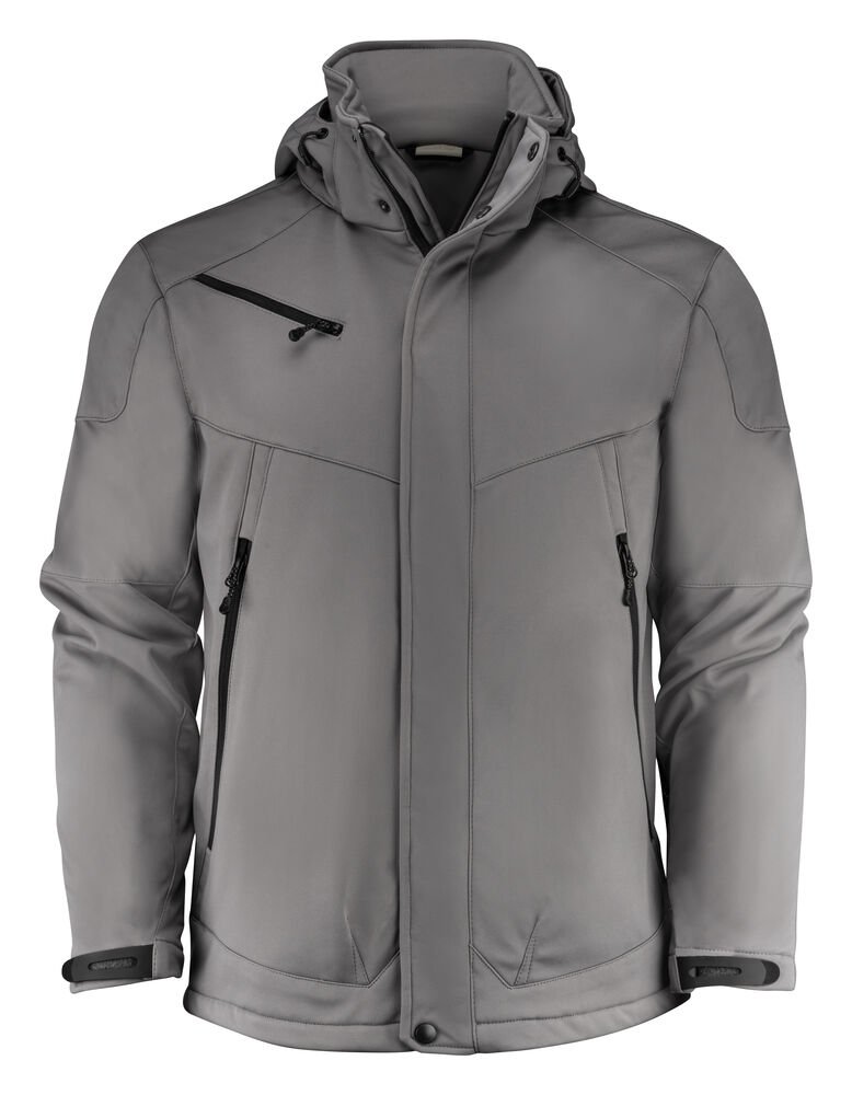 Skeleton Softshell Jas Heren — Staalgrijs