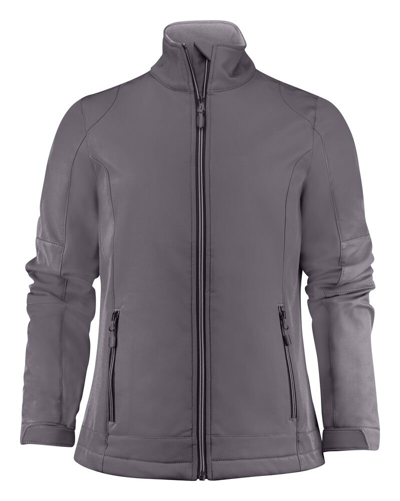Trial  Softshell Jas Dames — Staalgrijs