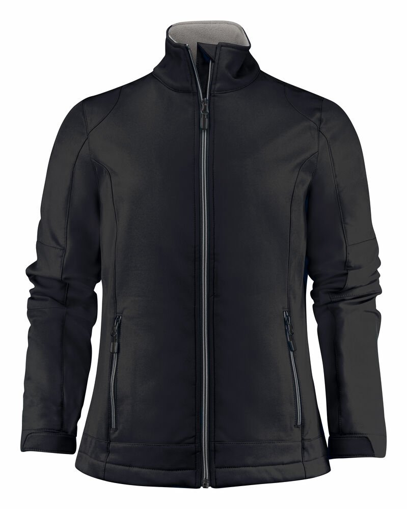 Trial  Softshell Jas Dames — Zwart