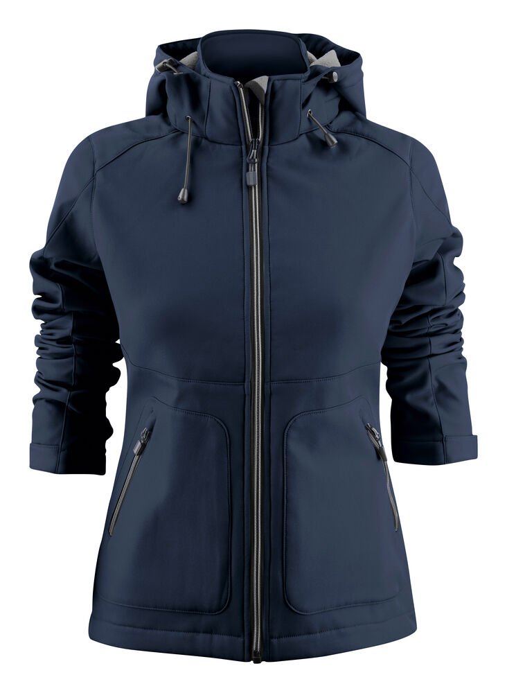 Karting Softshell Jas Dames — Marine