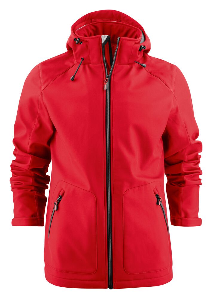 Karting Softshell Jas Heren — Rood