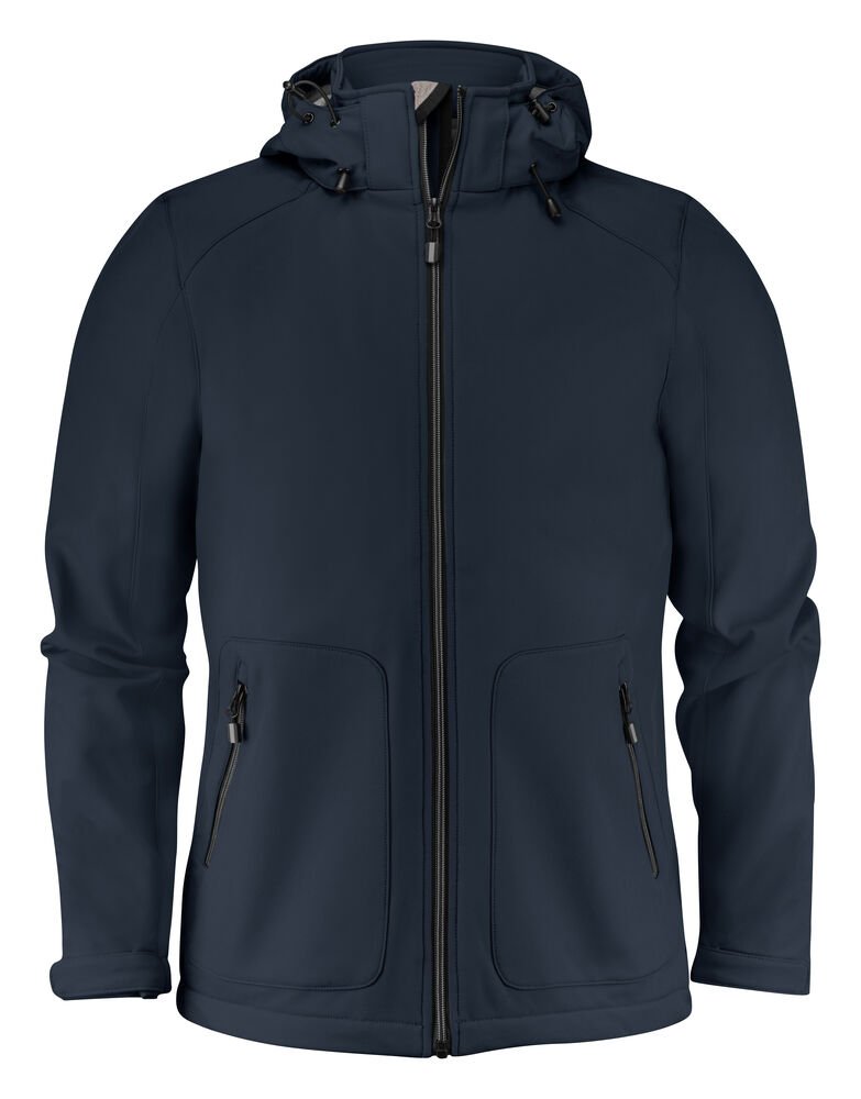 Karting Softshell Jas Heren — Donker Marine
