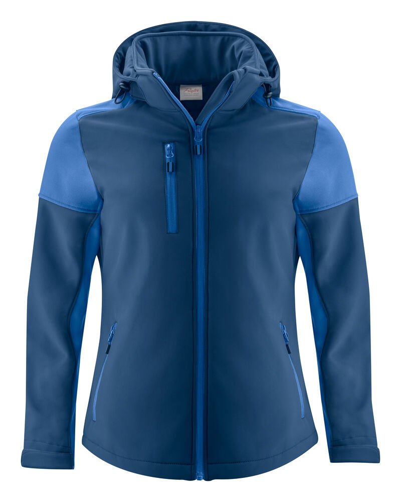 Prime Softshell Jas Dames — Marine/Kobalt