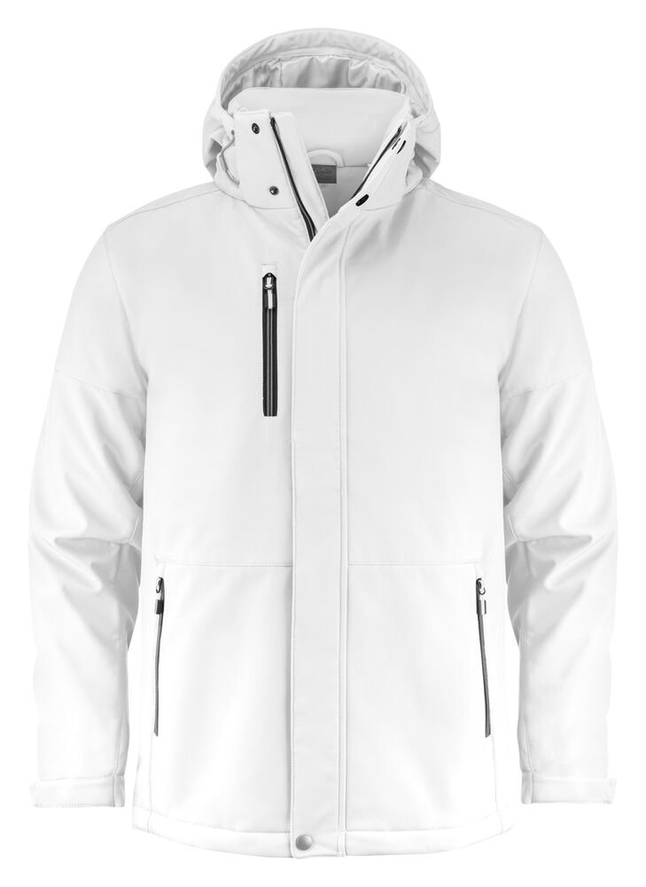 Overlanding Softshell Jas Heren — Wit