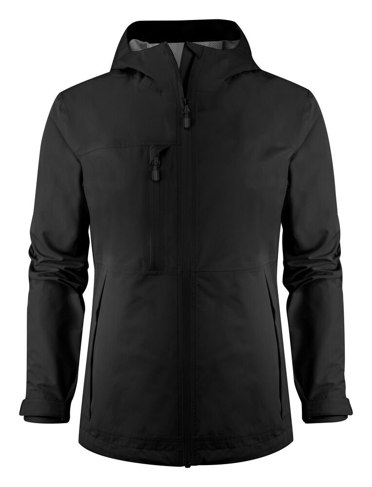 Hiker Shell Jas Dames — Zwart