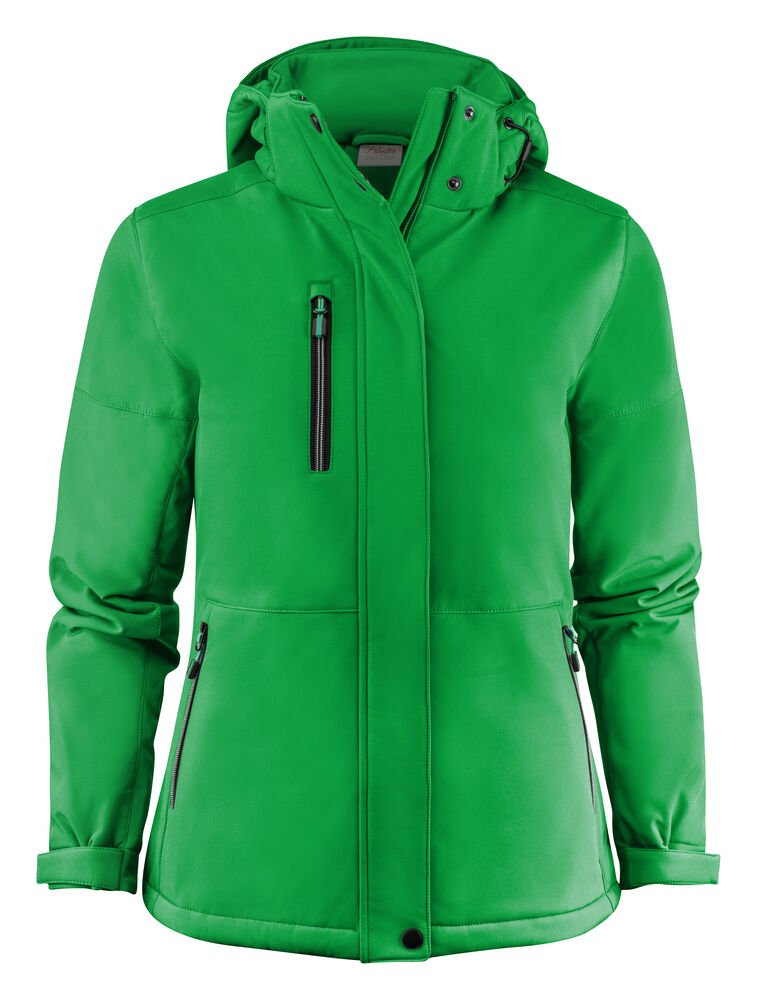 Overlanding Softshell Jas Dames — Frisgroen