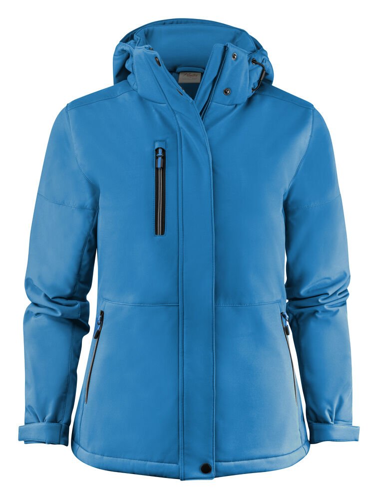 Overlanding Softshell Jas Dames — Oceaan Blauw