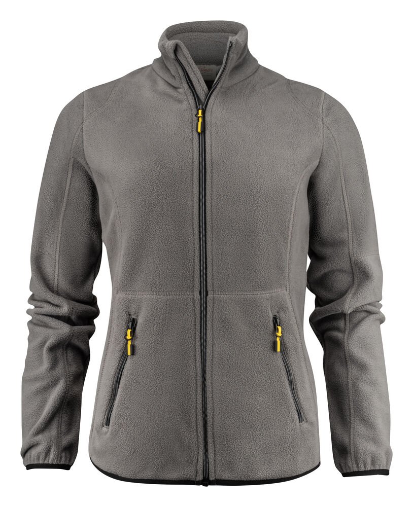 Speedway Fleece Jas Dames — Staalgrijs
