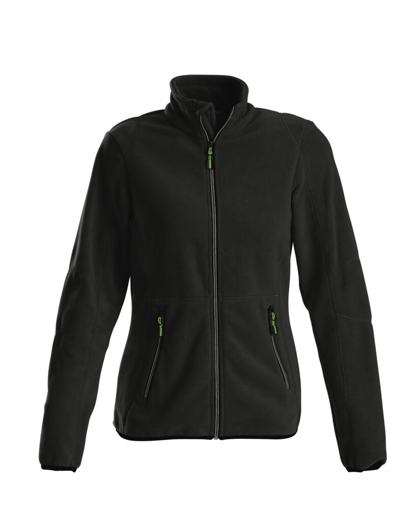 Speedway Fleece Jas Dames — Zwart