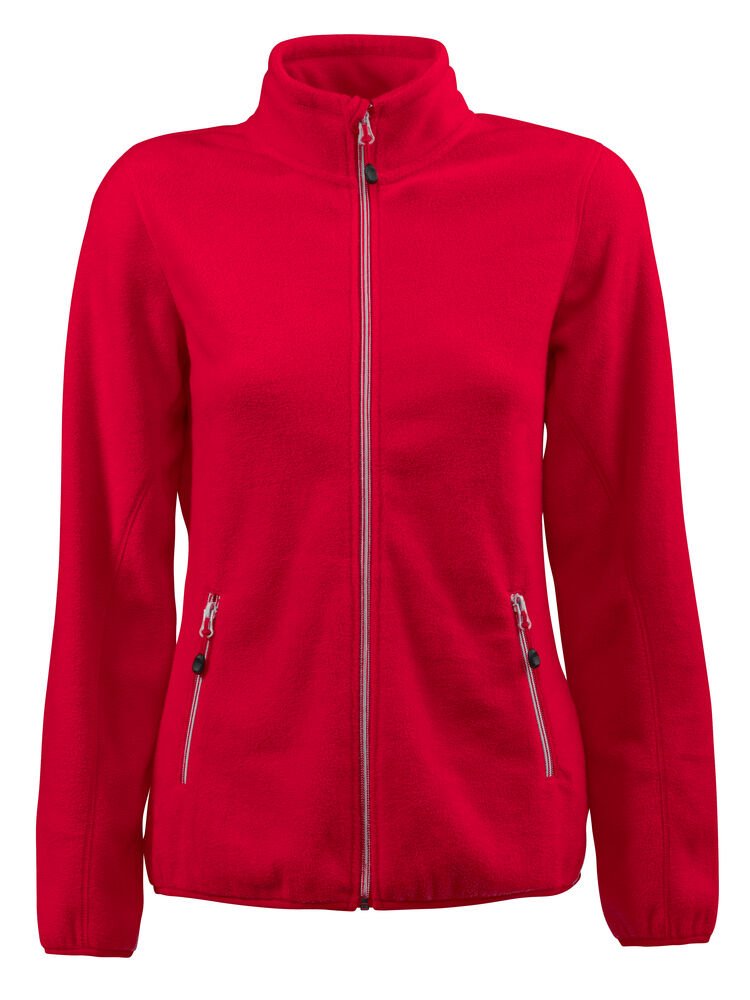 Rocket Fleece Jas Dames — Rood