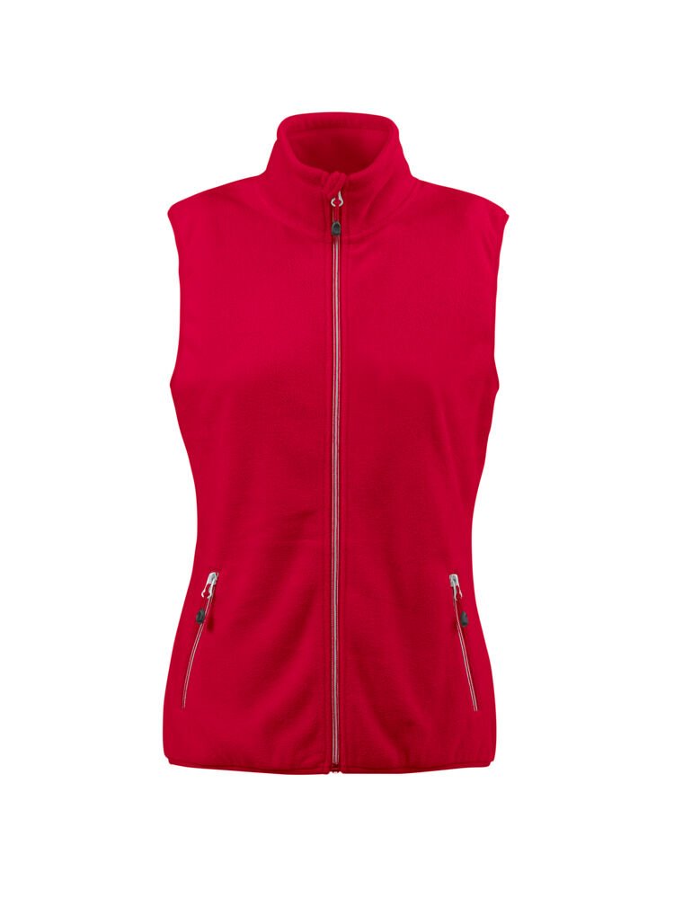 Sideflip  Bodywarmer Dames — Rood